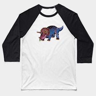 Terry Triceratops Baseball T-Shirt